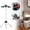 Black, variant on Adjustable Garment Steamer Rack,Standing Steaming Hanger,Handheld Steamer Stand,Ironing Accessory Rack,Clothes Steam Support,Garment Ironing Stand,Steamer Pole Holder,Clothing Steam Rack