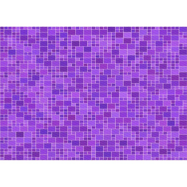 Ahgly Company Machine Washable Indoor Rectangle Transitional Heliotrope Purple Area Rugs, 4' x 6'