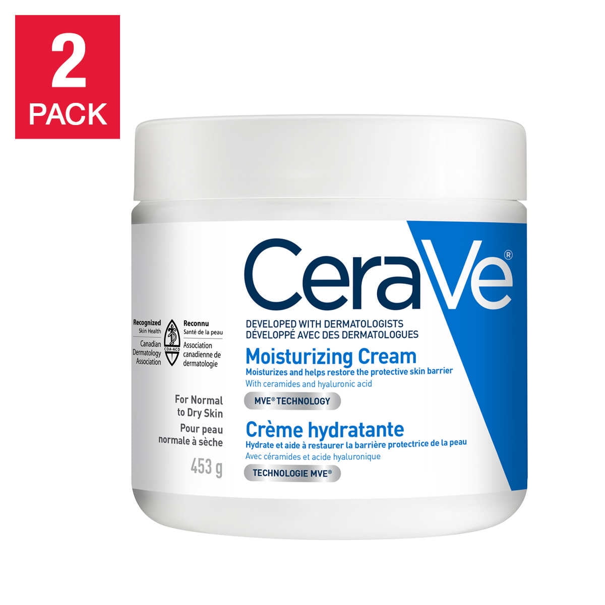 CeraVe Moisturizing Cream, 2 x 453 g - Walmart.ca