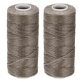 thumbnail image 1 of Unique Bargains Light Coffee Polyester Waxed Leather Sewing Thread, 55 Yards, 2 Pack, 1 of 6