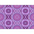 thumbnail image 1 of Ahgly Company Machine Washable Indoor Rectangle Transitional Dark Orchid Purple Area Rugs, 6' x 9', 1 of 7
