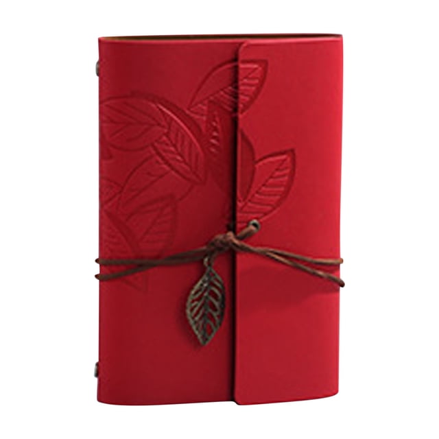 Clearance! beishanbush Home Decor European -Style Retro Noteping Book Creative Travel Diary Notebook Stationery Live Page Logo Leather Paper One Size Multi-Color