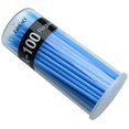 thumbnail image 2 of 400 PCS Disposable Microbrush Lash Eyelash Micro Brush Mascara Wands Applicator Makeup Tool (Blue), 2 of 5