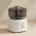 thumbnail image 2 of olkpmnmk kitchen essentialsElectric Mini Garlic Chopper Portable Food Processor Vegetable Chopper Onion Mincer Cordless Meat Grinder With USB Charging For Vegetable Pepper Onionclearance items, 2 of 6