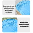 thumbnail image 4 of 1 PCS Plastic Serving Trays With Base For Party Dinner Plates Dishwasher Plastic Plates Reusable Plates For Kitchen Or Camping, 4 of 6