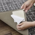 thumbnail image 3 of Mohawk Home Rug Corner Gripper Rug Pad, 16 Piece Set, White, 0' 4" x 0' 4", 3 of 7