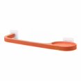 thumbnail image 2 of Oleegame 2PC Spoon And Lid Rest Wall Mounted Towel Rack Hanging Plastic Towel Bar Storage Rack Bathroom Rack Single Bar Bath Towel Rack Orange, 2 of 9