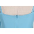 thumbnail image 5 of Robes d'Été pour Femmes Décontractées Sans Manches Femme au Foyer Soirée Bal Robe d'Été Mode Unie Bleu Ciel G, 5 of 5