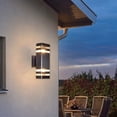 thumbnail image 4 of DVKPTBK Outdoor Wall Sconces Modern Waterproof Engineering Plastic Black, 4 of 8