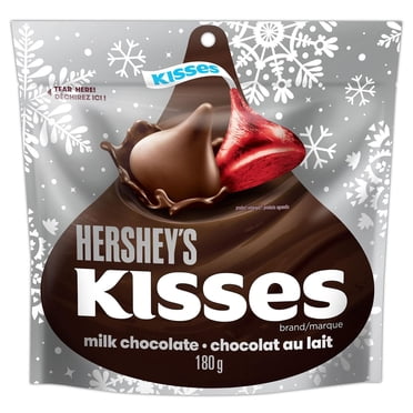 HERSHEY'S KISSES Holiday Milk Chocolate (Red, Green & Silver)
