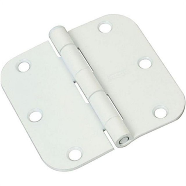 National Hardware 830337 V512R5/8 3-1/2 Hnge Wht N830-337