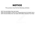 thumbnail image 2 of Transit Auto Front Rear Disc Brake Rotors Ceramic Pads and Drum Kit for Car Chevrolet Malibu K8A-105079, 2 of 11