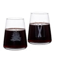 thumbnail image 2 of H-HOLIDAY TIME PL WC STEMLESS WINE GLASS WINTER PATTERN, 2 of 5