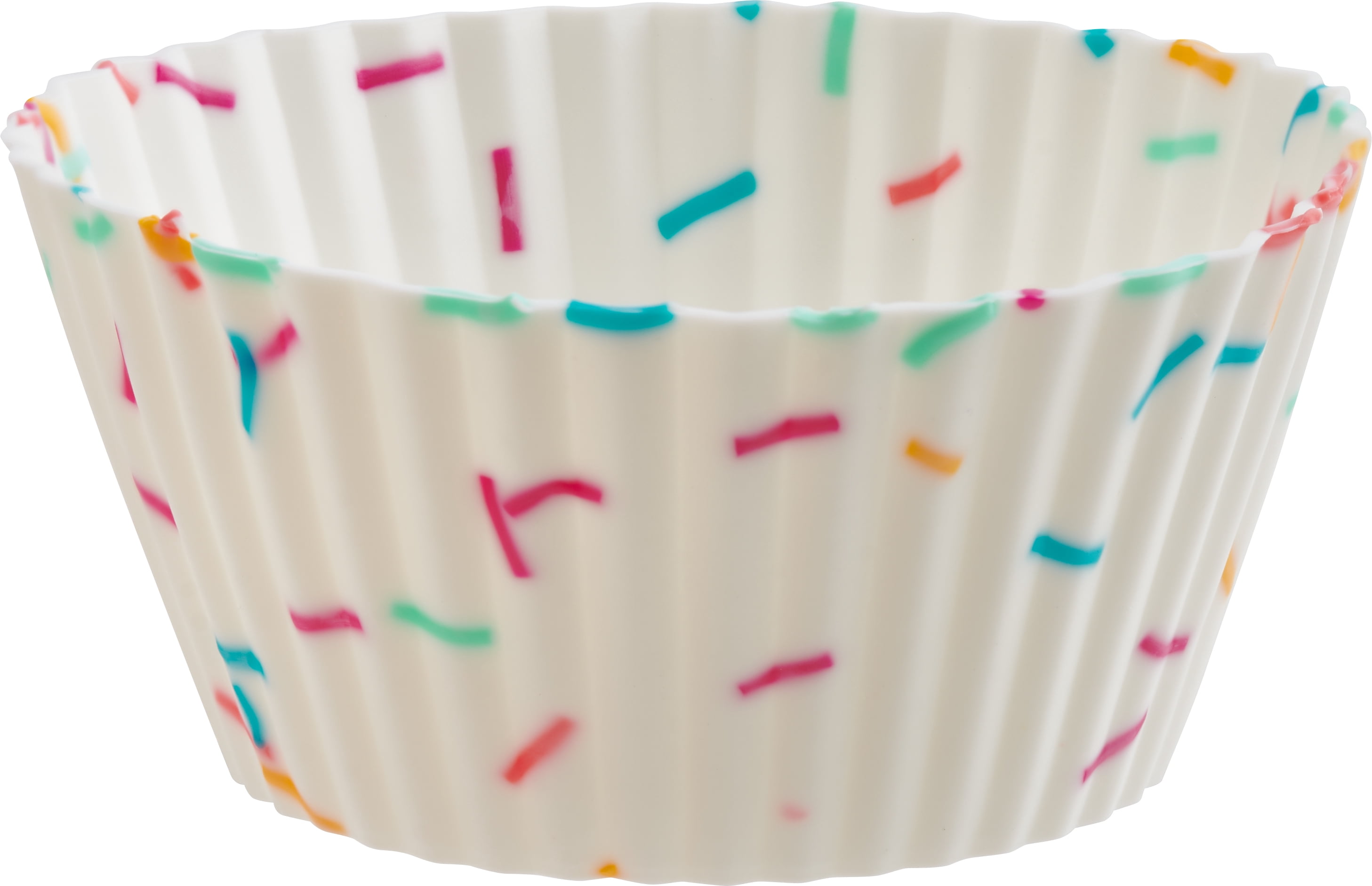 Trudeau Set of 12 Standard Silicone Muffin Cup Liners