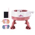 thumbnail image 2 of Crochet Machine, Knitting Device Circular Labor Saving Coral Red Dual Modes  For Handicraft Room For Household For Gloves, 2 of 8