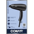 thumbnail image 2 of Fer à cheveux de voyage Conair® noir avec poignée pliable, diffuseur et technologie céramique à la tourmaline, 2 of 5
