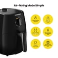 thumbnail image 4 of Chefman Turbofry 4.5-Litre (5-Quart) Air Fryer w/ Integrated Timer, Adjustable Temp Control - Black, New, 4 of 7