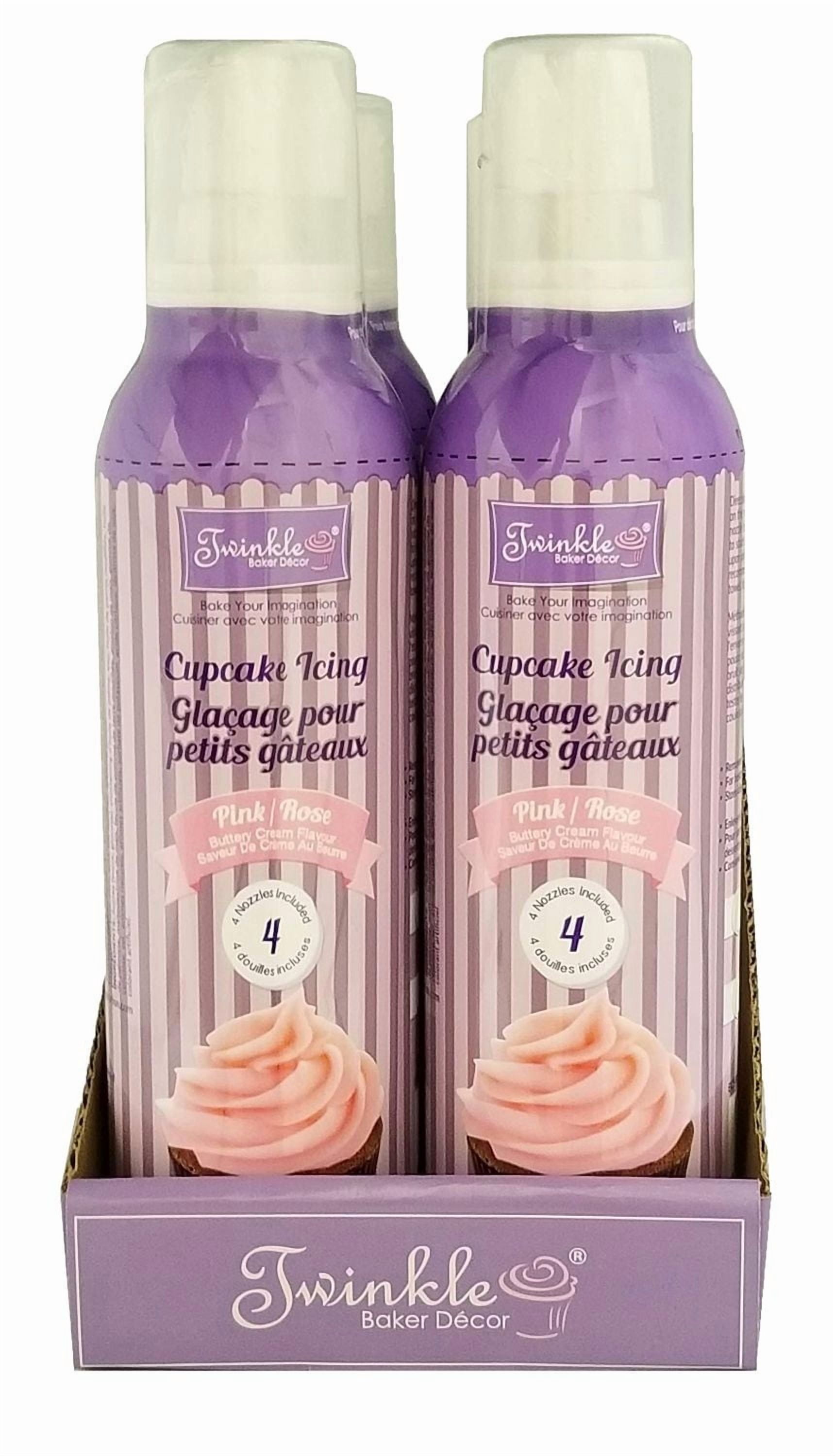 Glaçage pour petits gâteaux Twinkle - rose