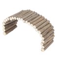 thumbnail image 2 of Long Climbing Ladder, Hamster Suspension Bridge Rodents Toy Natural  For Chewing And Playing For Isolating Pets For Small Animal, 2 of 7