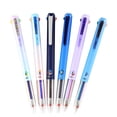 thumbnail image 3 of multicolour Gel Pens Set Of 6 Retractable Fine Point Press Pens For Writing Drawing Note Taking School Office Supplies 0.7Mm Tip Smooth Ink Pens, 3 of 9
