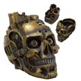 thumbnail image 1 of Ebros Steampunk Skull Decorative Box Skull Bowl Jewelry Trinket Storage Stash, 1 of 7