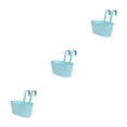 thumbnail image 3 of relayinert Outdoor Hanging Pots For Plants Practical And Beautiful Solution Detachable Light blue 3Set, 3 of 6