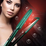 Mineart LCD Temperature Display Hair Styler Multifunctional Curling And Straightening Dual Use For Wet And Dry Hair