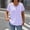 🔥 Purple, variant on Sentmoon Shirt Women Peter Pan Collar Women Clothes Button Down Pleated Regular Fit Solid Color Breathable Cute Tops Delightful Hawaiian