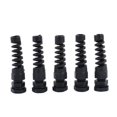 thumbnail image 1 of Lefu 5pc Waterproof M12 Cable Gland Connector Flexible Spiral Strain Relief Protector, 1 of 9