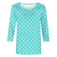 thumbnail image 4 of Ovzne Robes d'Été pour Femmes 2025 Robe Femme Nouvelle Dames Élégante à Manches Courtes Robe Patchwork Robe Femme à Manches Courtes Liquidation, 4 of 5