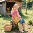 thumbnail image 4 of CJiaWei Tablier de Collecte d'Oeufs avec Multiples Poches, Motif de Poule, Polyester Durable, Tablier de Jardinage pour le Soin et la Récolte de la Volaille de Ferme, 4 of 4