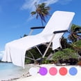 thumbnail image 2 of XZNGL Chair Beach Towel Lounge Chair Beach Towel Cover Microfiber Pool Lounge Chair, 2 of 9