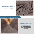 thumbnail image 3 of CHOK 2024 5 Seat Corner Sofa Cover Sectional Recliner Corner Sofa Protector for Livingroom Deep Blue, 3 of 10