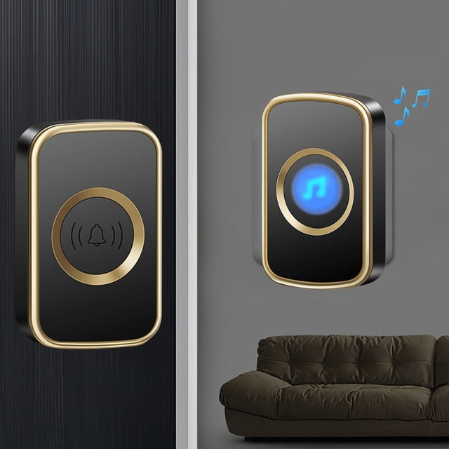 Wireless Doorbell Household No Need For Batteries Large Volume Pager