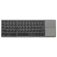 thumbnail image 2 of Chmadoxn Foldable Bluetooth Keyboard With Touchpad Thin Portable 3 - Fold Wireless Bluetooth Keyboard With Touchpad For Tablets Foldable Bluetooth Keyboard with Touchpad, 2 of 5
