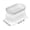 Gris, variante sur Plateaux en Plastique pour Salle de Classe, Trousse de ling Transparent Sans Sol, Hydroponique, Base Stable sur Appui de Fenêtre