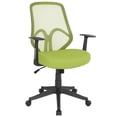 thumbnail image 1 of Salerno Series High Back Green Mesh Office Chair with Arms, 1 of 7