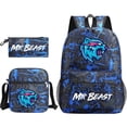 thumbnail image 1 of MVRLSH Clearance! 17.7 Inch Backpack For Travel & School Lightweight Backpack For Women & Men Must Have(1 Pcs), 1 of 2