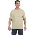 thumbnail image 2 of Hanes TAGLESS Men`s Pocket T-Shirt, 3XL, Sand, 2 of 8