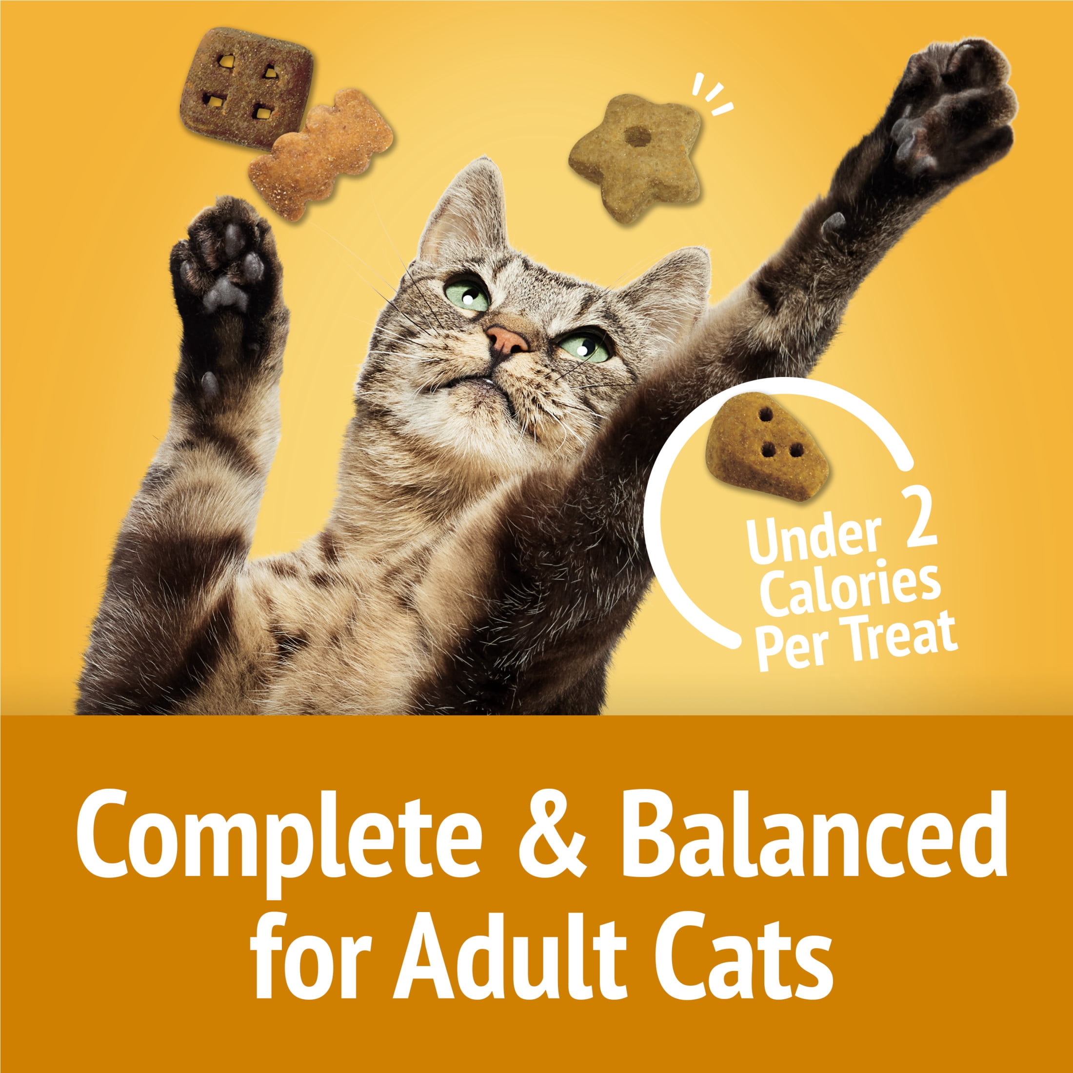 Purina Friskies Party Mix Cheezy Craze Crunch avec du vrai fromage, Gâteries pour chats, 510g