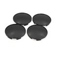 thumbnail image 1 of Unique Bargains 4 Pcs Noir 6 Clips 68mm Dia Couvre-Moyeu Central de Pneu pour Auto, 1 of 3
