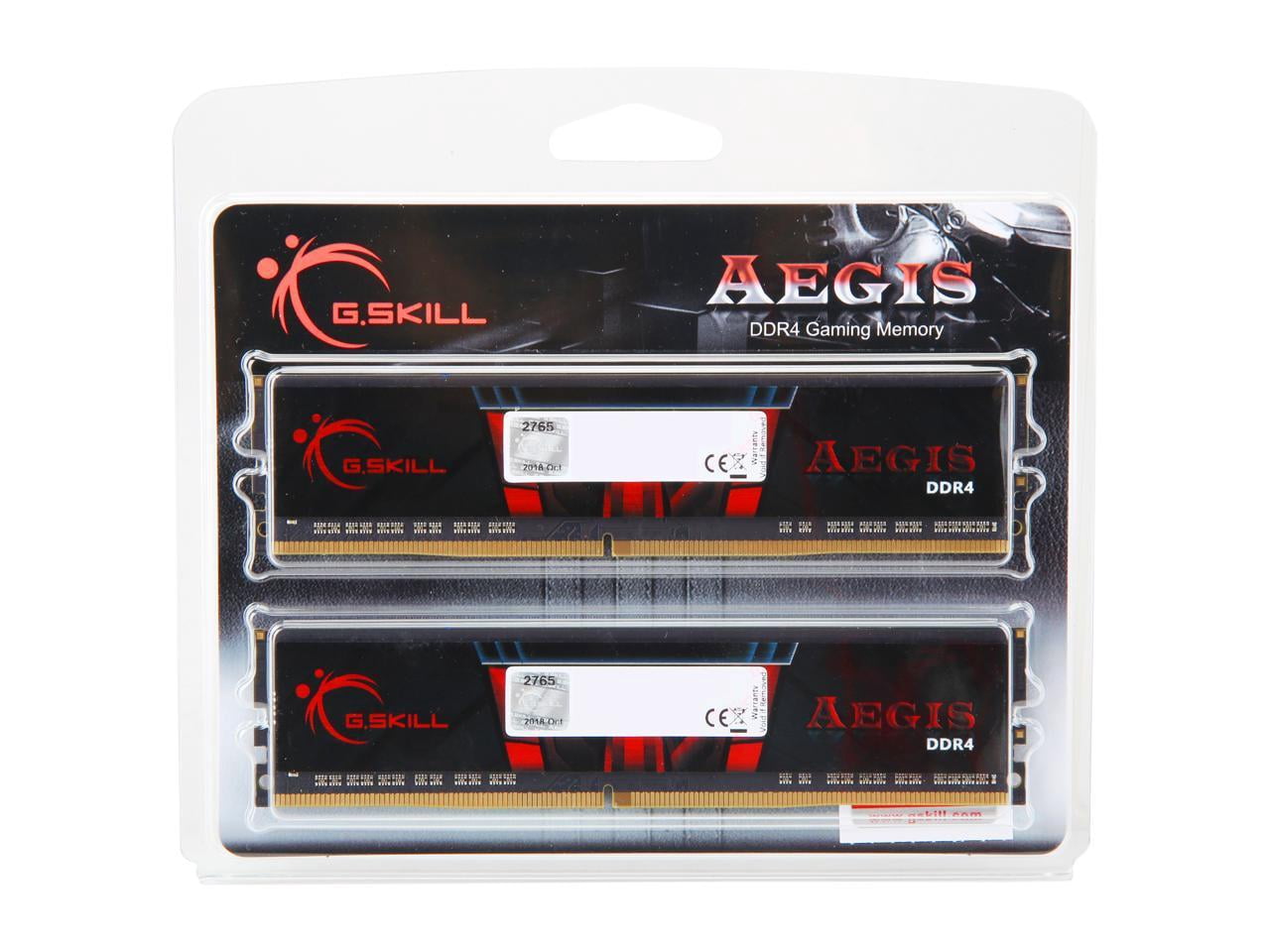 G.SKILL Aegis 32GB (2 x 16GB) 288-Pin PC RAM DDR4 2666 (PC4 21300