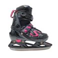 thumbnail image 1 of SOFTMAX INSULATED ADJUSTABLE ICE SKATE FOR KIDS- 3 SIZES ADJUSTMENTS (BK/PK, X-SMALL), 1 of 4