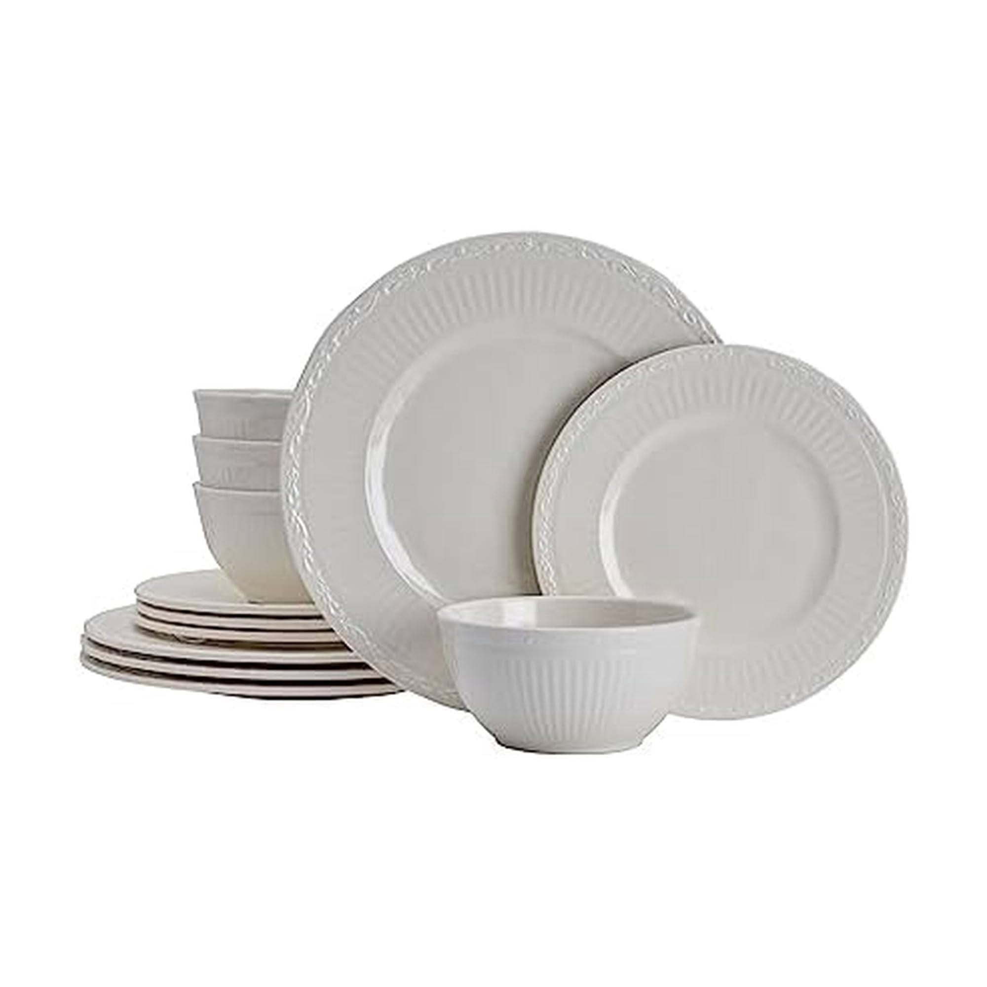 Mikasa Italian Countryside 12 Piece Melamine Outdoor Dinnerware