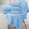 thumbnail image 4 of Eight Pieces Of Velvet Towel Towel Bath Towel Plain Household Bath Wash Face Wipe Dry Absorbent Soft Household Set, 4 of 6