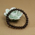 thumbnail image 4 of Bracelet Extensible Unisexe en Perles Rondes de 6 mm en Quartz Fumé Naturel de Qualité A 7 Pouces, 4 of 5