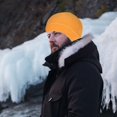thumbnail image 3 of Warm Cycling Skin-Friendly tacticals Beanie Anti-Static Hiking Spring Fleece Running Windproof yellow, 3 of 7