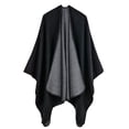 thumbnail image 1 of Wraps Women's Shawl Wrap Ponchos Cape Cardigan Sweater Open Front For Gifts Wraps, 1 of 3