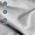 thumbnail image 3 of Bare Home 22" Extra Deep Pocket Sheet Set - Premium 1800 Collection - Ultra-Soft - Split King, Light Gray, 3 of 9