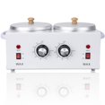 thumbnail image 1 of Chauffe-cire Double Pot de Cire Double Professionnel pour l'Épilation, Machine Électrique Chauffe-Cire Double Pot de Cire Professionnel avec Température Réglable pour Visage, Peau, Corps, Spa et Salon, 1 of 7
